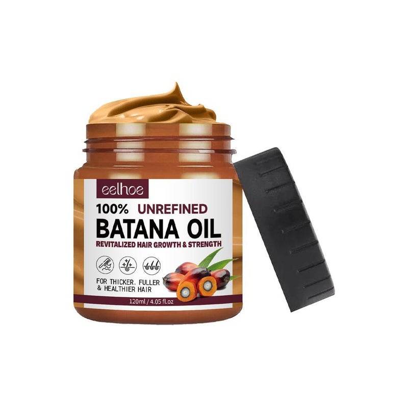 Battana Oil Conditioner: Moisturizes and repairs hair roots, strengthens and prevents hair loss, leaving hair smooth, thick, and voluminous.